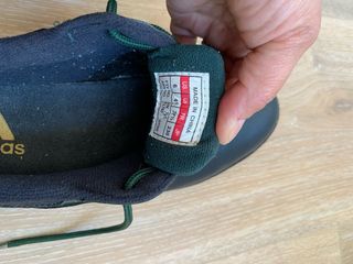 Zapatos de golf Adidas azul marino y verdes