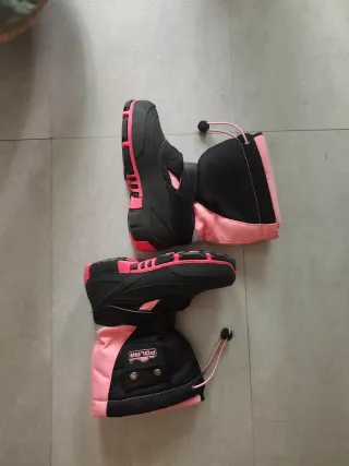 Botas de nieve para niña número 31