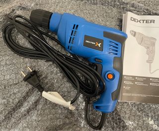Taladro Dexter 500W azul con cable