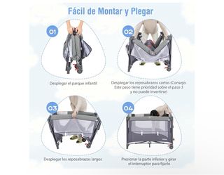 Cuna de viaje Infans 3 en 1