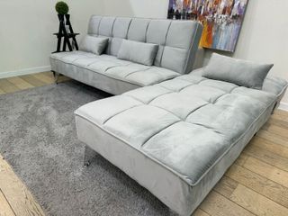 Sofá cama color gris  200cm