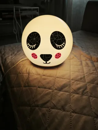 Lámpara infantil panda