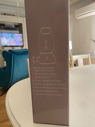 Asiento Masaje Shiatsu