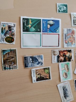 Lote 15 sellos España variados