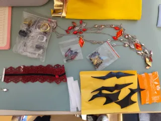 Cosplay MC Sylus Dragón + Peluca