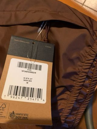 Giacca The North Face Mountain Jacket Marrone