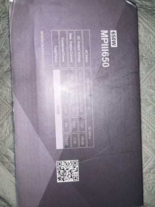 Mars Gaming MPIII650 650W Fuente de Alimentación
