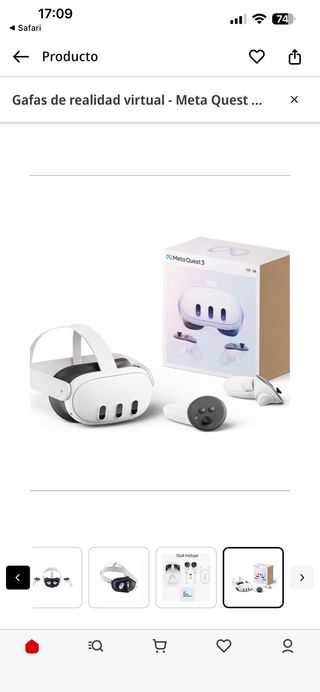 Meta Quest 2 512GB Gafas VR