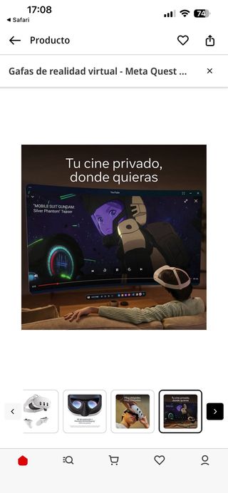 Meta Quest 2 512GB Gafas VR