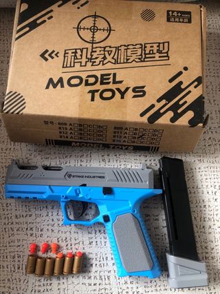 Chaleco táctico negro + funda pistola