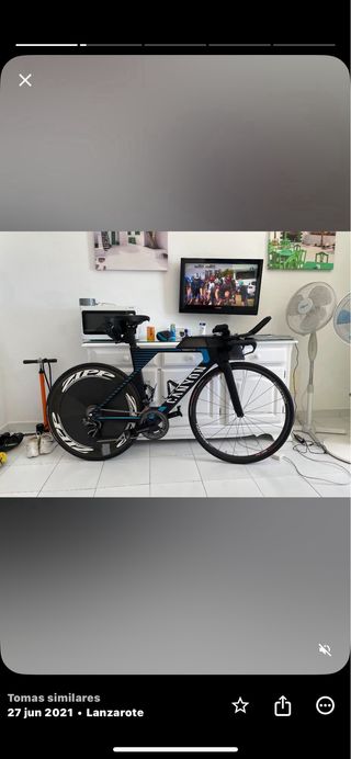 Bicicleta Triatlón Canyon Speed Max Durace d2 , Dt
