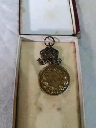 Medalla Honorífica Bulgaria con Caja 1940