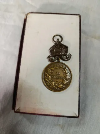 Medalla Honorífica Bulgaria con Caja 1940