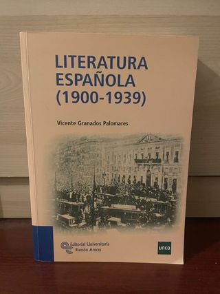 Libro LITERATURA ESPAÑOLA (1900-1939)