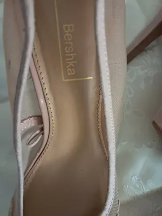 Zapatos tacón N.37 Rosa Maquillaje