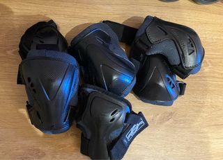 Patines Talla 38, Protecciones y Mochila