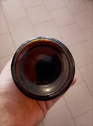 Set 4 Vasi Farmacia Ambra Vetro