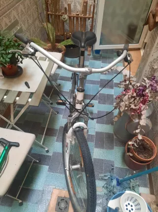 Bicicleta Paseo Mujer Azul