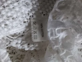 Jersey calado blanco T.U.