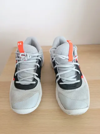 Zapatillas Baloncesto Under Armour Rojas Blancas