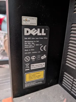 Impresora Láser Dell Negra