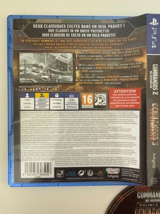 PS4 Commandos 2 & 3 Remaster Double Pack español