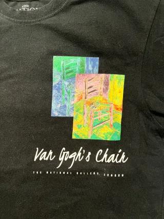 Camiseta Van Gogh's Chair National Gallery