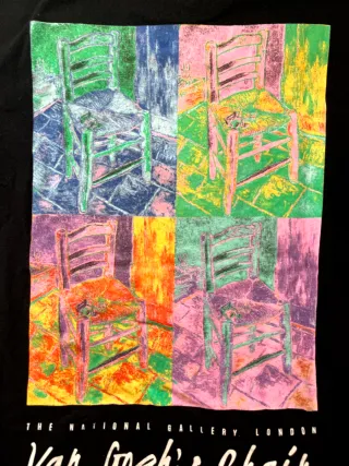 Camiseta Van Gogh's Chair National Gallery