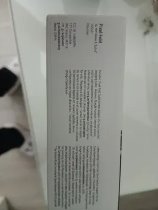 Google Pixel Fold Negro Precintado