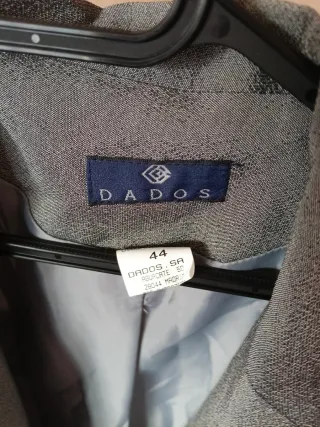 Traje de mujer DADOS gris