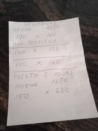 Ventanas con persiana