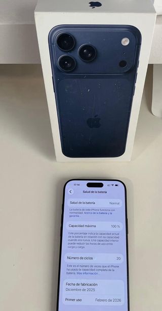 iPhone 17 Pro Max Azul