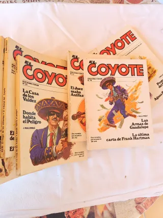 Novelas " El Coyote" de J. Mallorquí