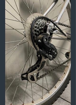 Bicicleta azul para niño/a o adolescente