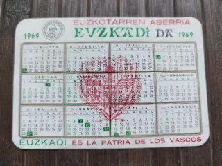 Calendario político Vasco Euskadi