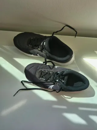 Zapatillas Nike Gimnasio Negras Blancas