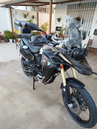 Moto Trail BMW f800gs adventur