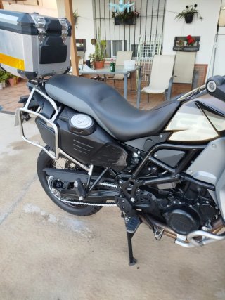 Moto Trail BMW f800gs adventur
