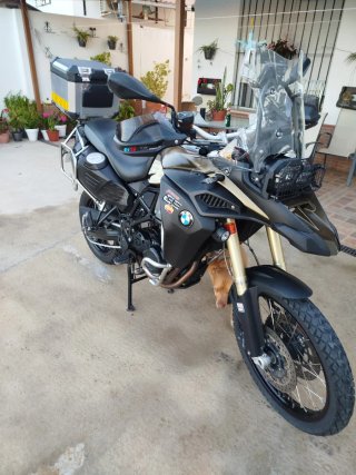 Moto Trail BMW f800gs adventur