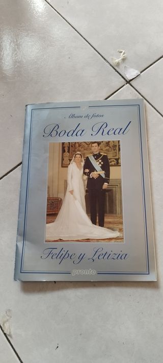 Álbum Boda Real: Príncipe Felipe y Letizia
