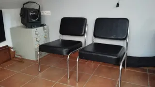 Pareja de butacas negras