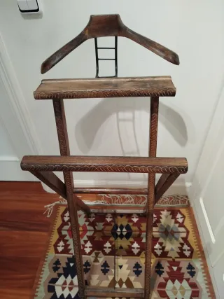 Precioso galán de noche antiguo plegable