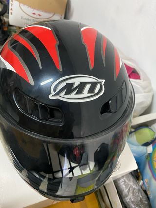Casco Moto MT Negro