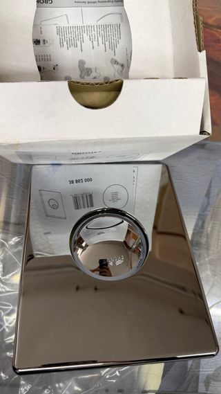 Placca Grohe SKATE colore cromo 38862000