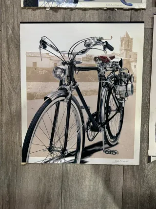 Set di 8 poster moto Rieju classiche