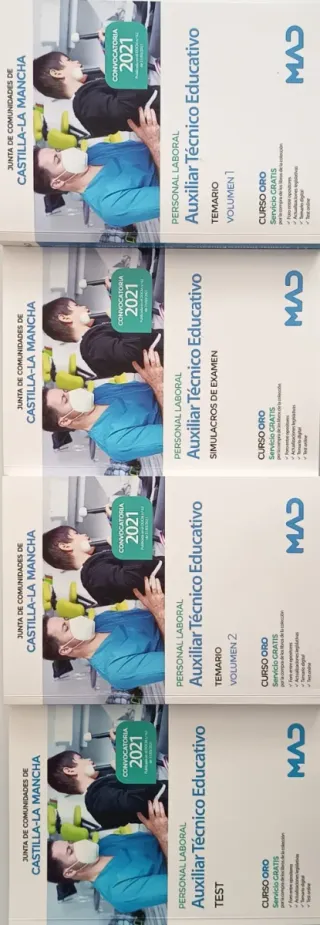 Temario auxiliar técnico educativo JCCM 2021