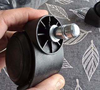 5 Ruedas Gemelas Repuesto Silla Oficina