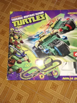 Scalextric  carrera Tartarughe Ninja