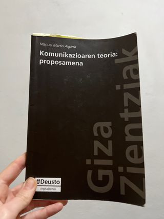 komunikazioaren teoría:proposamena