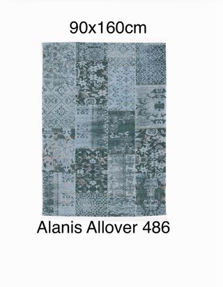 Alfombra Vintage 90x160cm NUEVA
